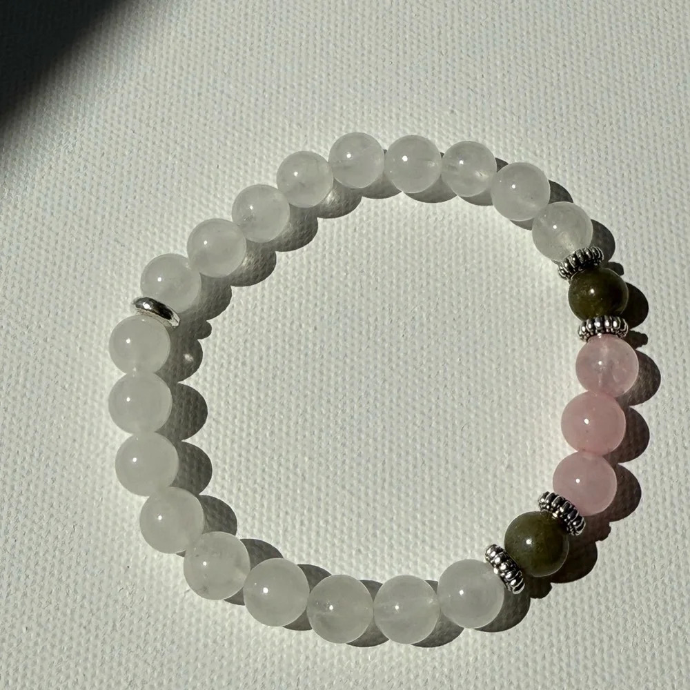 Healing Crystal Beaded Bracelet Natural Bracelet - Picture 8 of 9
